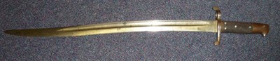 Lot 249 - A British Pattern 1856 ";2-Band"; Enfield Sword Bayonet, the blade stamped CHAVASSI  to the...