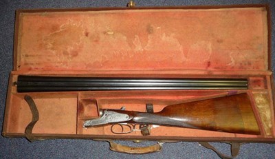 Lot 372 - SHOTGUN CERTIFICATE REQUIRED FOR THIS LOT  A T Bland & Sons 12 Bore Side by Side Double Barrel...