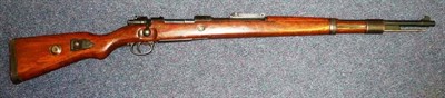 Lot 412 - A Deactivated German Steyr-Daimler-Puch K98 Mauser Bolt Action Rifle, the top of the receiver...