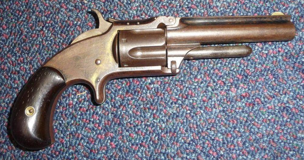 Lot 424 - A Smith & Wesson Model No.1 Rimfire Five
