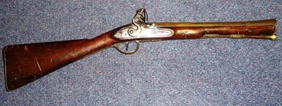 Lot 449 - A Late George III Flintlock Mail Coach Blunderbuss by H W Mortimer & Co., London, the 35cm...