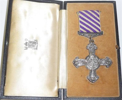 Lot 21 - A Distinguished Flying Cross, (George VI) GRI, the reverse dated 1943, in case of issue