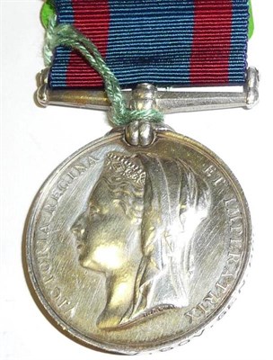 Lot 28 - A North West Canada Medal, 1885, awarded to CORPL. PATRICK MILEY, GOV. GEN. BODY GUARD