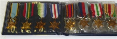 Lot 44 - An Album of Twenty Four Single Second World War and Later Campaign Medals, comprising 1939-45 Star