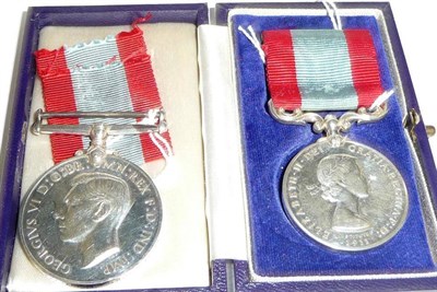 Lot 76 - A Coastguard Auxiliary Service Long Service Medal, 1968, awarded to RICHARD PITMAN, in case of...