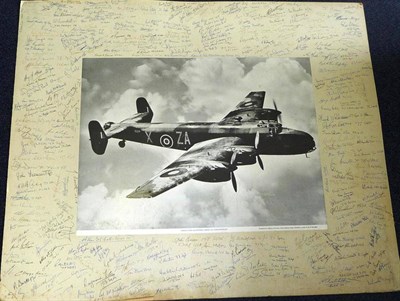 Lot 108 - A Second World War Photograph of a Handley Page Halifax B. Mk. II Series I. No.10 Squadron RAF, the