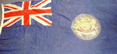 Lot 109 - A Late 19th/Early 20th Century British Consul's Flag,  from Punta Arenas, Patagonia, made of...