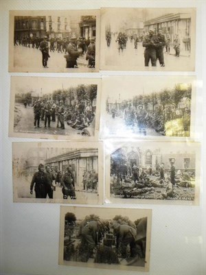 Lot 126 - Second World War Photographs - an Album, containing a small quantity of snapshot photographs...