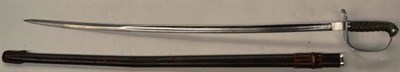 Lot 290 - A Victorian 1827 Pattern Rifle Brigade Officer's Sword, the 82cm single edge narrow fullered...