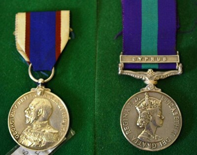 Lot 56 - A Royal Fleet Reserve Long Service and Good Conduct Medal (George V), awarded to 182266 (PO.B:1634)