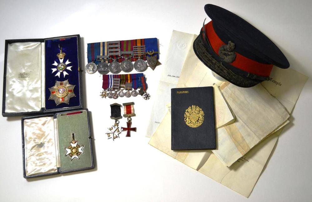 Lot 63 - A K.C.M.G., C.B., Group of Eleven Medals Awarded to Major General Sir Robert Samuel Findlay...