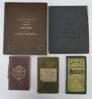 Lot 94 - Railways Official Hand-Book of Stations including Junctions, Sidings, Collieries etc on the...