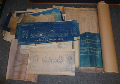 Lot 112 - A Large Collection of Railway Plans and Blueprints, including locomotives, rolling stock, track...