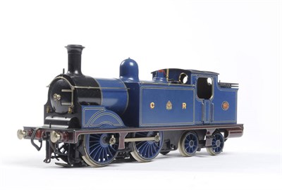 Lot 131 - Beeson "O" Gauge Electric 3-Rail 0-4-4 No.440 Tank Locomotive, in Caledonian dark blue livery