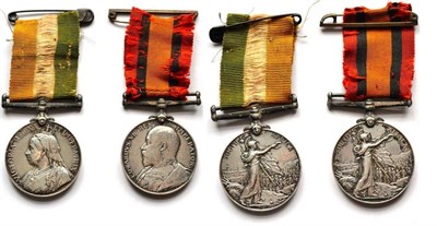 Lot 46 - A Pair of Boer War Medals, comprising a Queen's South Africa Medal and King's South Africa...