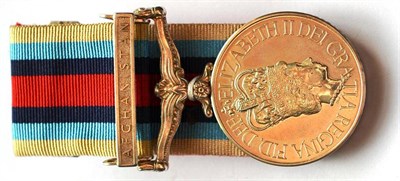 Lot 57 - An Operational Service Medal 2000, with clasp AFGHANISTAN, awarded to GDSM A J SHARP SG 30135351