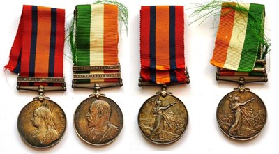 Lot 68 - A Boer War Pair, awarded to 2955 PTE.A.PIPE. 20TH HUSSARS., comprising Queen's South Africa...