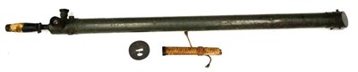 Lot 134 - A German First World War Trench Periscope by C P Goertz, Berlin, with two eyepieces set at an angle