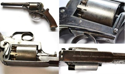 Lot 426 - An Adam's Patent .44 Calibre Double Action Five Shot Percussion Cap Revolver by Deane Adams & Dean