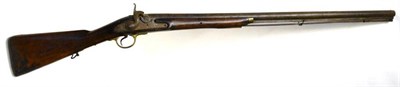 Lot 457 - A 19th Century Percussion Cap Service Musket, the 94cm steel barrel with V rear sight, rounded lock