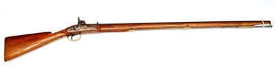 Lot 482 - A 19th Century 16 Bore Percussion Trade Musket by Davis, the 100cm steel barrel octagonal at...