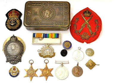 Lot 6 - Three Single Second World War Medals, comprising 1939-45 Star, Africa Star and Defence Medal; a...