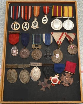 Lot 74 - A Collection of Eighteen Nursing Related Badges, including Queen Alexandra's Imperial Military...