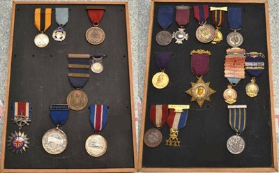 Lot 81 - A Collection of Twenty Various Long Service and Prize Medals, including a Corps of...