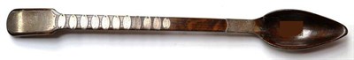 Lot 134 - A Yorkshire Hussars Officers V Sergeant's Mess Tug of War Presentation Spoon, carved from oak,...