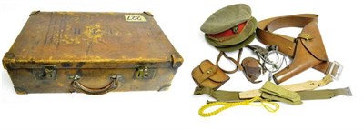 Lot 139 - A Small Quantity of Militaria to a First World War Lieutenant F.J.H., including a Verner's...