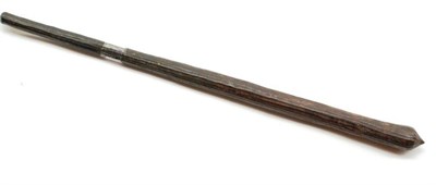 Lot 370 - A 19th Century Australian Aborigine Throwing Club, of dense hardwood, the tapering cylindrical body