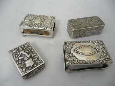 Lot 227 - A Russian Niello Snuff Box, 19th century, rounded rectangular, decorated with scrolling leafage...