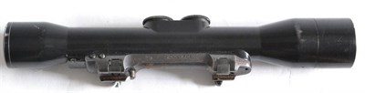 Lot 404 - A Carl Zeiss, Jena D.D.R. ZF6/S Sniper Scope, numbered 197082, with three post reticle, the...