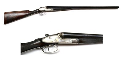 Lot 434 - SHOTGUN CERTIFICATE REQUIRED FOR THIS LOT  A Thomas Bland 16 Bore Side by Side Double Barrel...