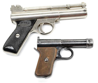 Lot 447 - PURCHASER MUST BE 18 YEARS OR OVER A Webley Mark I .22 Calibre Air Pistol, numbered 667, with...