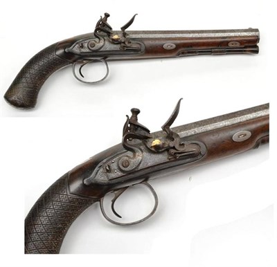 Lot 470 - A Late 18th/Early 19th Century Flintlock Duelling/Officer's Pistol by John Prosser, Charing...