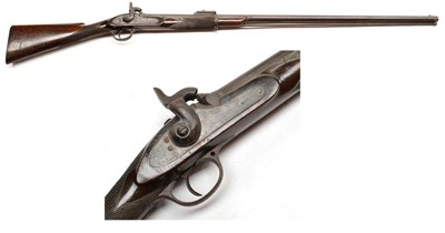 Lot 495 - A 19th Century Kerr's Patent Percussion Cap Rifle/Musket by the London Armoury Co., the 94cm...