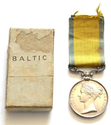 Lot 31 - A Baltic Medal 1856, un-named, in box of issue