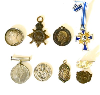 Lot 56 - A Crimea Medal, awarded to C.RING,SEAMAN. H.M.S.ALGIERS, lacks suspender claw and ring; a...