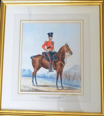 Lot 99 - Mansion and Eschauzier, Portrait of a Mounted Officer of the 14th The King's Light Dragoons,...