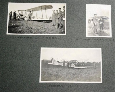 Lot 112 - An Interesting  Album of Photographs ";Memories of an Eventful Year in the Royal Naval Air Service