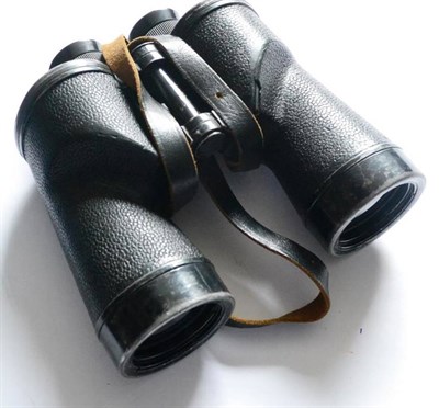 Lot 119 - A Pair of Second World War US Navy BU Ships Mark 28 Model O Binoculars by Bausch & Lomb, 7 X...