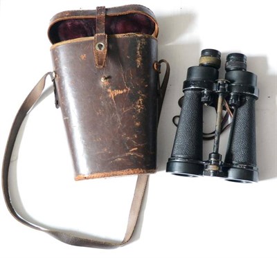 Lot 120 - A Pair of Second World War Barr & Stroud CF41 Naval Binoculars, 7X, stamped with maker's name, A.P.