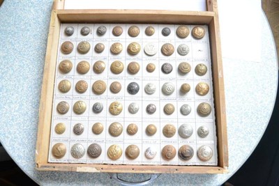 Lot 148 - A Good Collection of Approximately Five Hundred British Military Buttons, including Cavalry,...