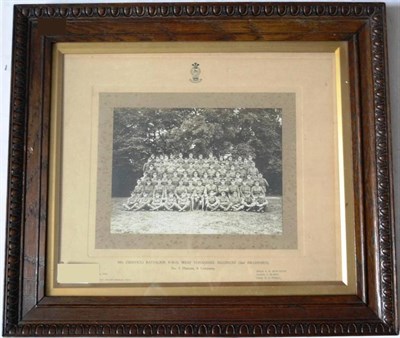 Lot 152 - The Bradford Pals - An Original Real Photographic Group Portrait, of the 18th (Service)...