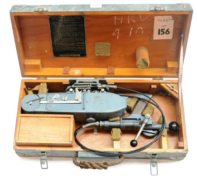 Lot 156 - A Second World War A.A. Verifying Camera by Houghton Butcher Manufacturing Co., with Type II 10...