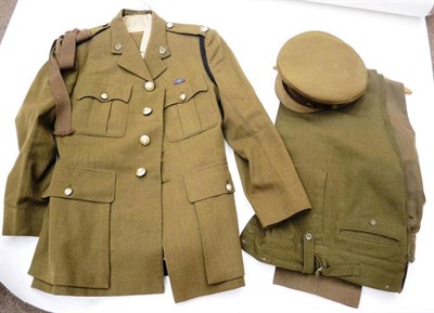 Lot 191 - A Uniform to a Major of the Royal Corps of Transport, comprising a No.2 Service Dress tunic, shirt