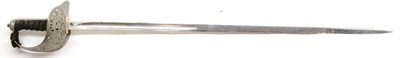 Lot 271 - An Elizabeth II 1897 Pattern Sword, the Victorian 83cm steel blade etched with VRI cypher, a strung