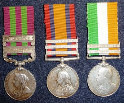 Lot 269 - An India/South Africa Trio, awarded to 4412 Pte. J.Archer, 1st Bn.Devon.Regt., comprising India...