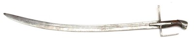 Lot 303 - An 18th/19th Century Hungarian Type Sabre, the 79cm single edge curved steel blade with two...